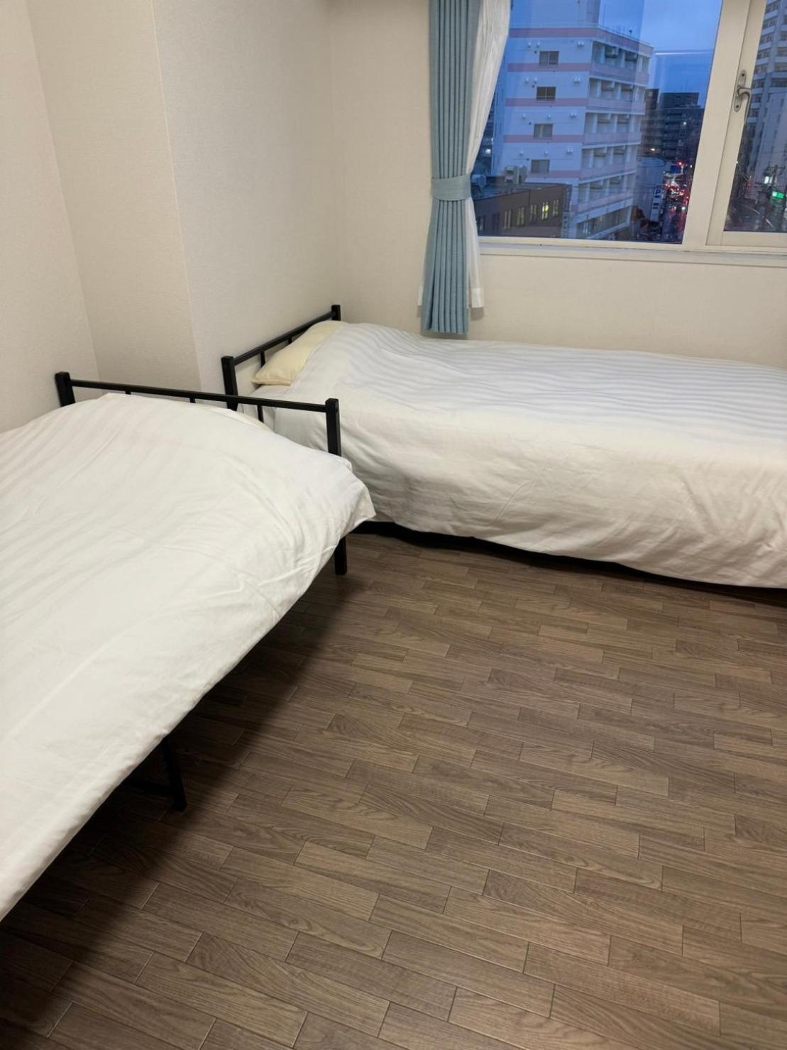 Appartamento Ams Hiragishi 11 Rm 502 平岸駅から3分 解放感あって明るいお部屋 家族やお友達と 札幌ドームや中心部まで1駅 Esterno foto